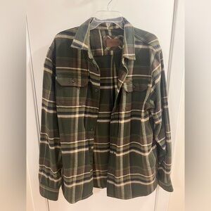 Orvis Flannel Shirt Size Medium